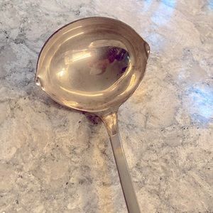 Made in Italy silver plated ladle
